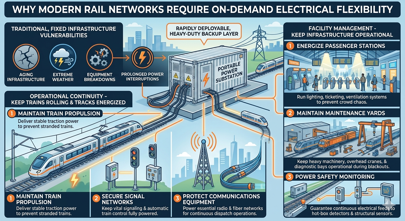 Portable Power Substations