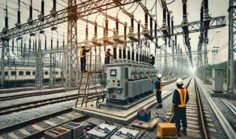 Railway Traction Substation